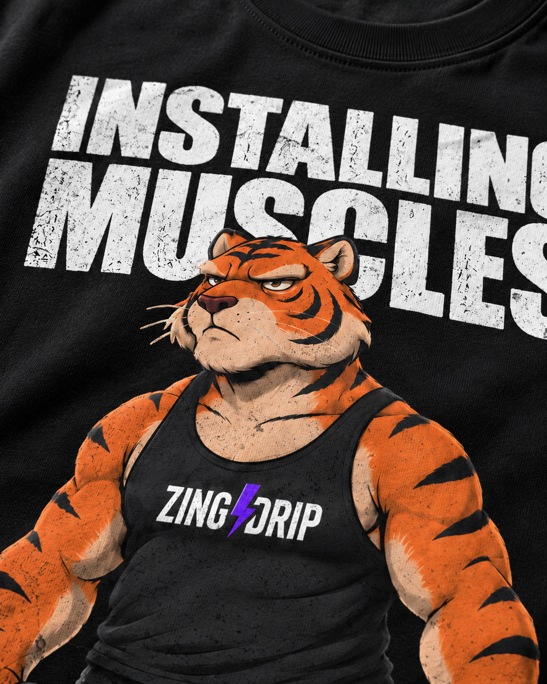 Installing Muscles T-Shirt