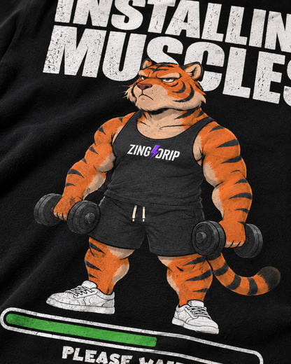 Installing Muscles T-Shirt