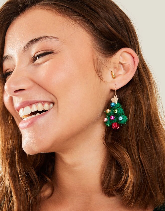 oversized earrings for Christmas - New Year's Eve Fashion
