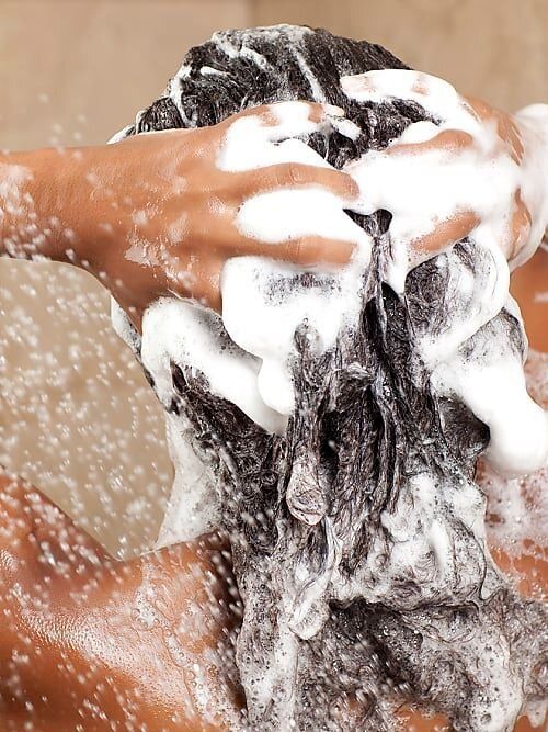 Winter hair care washing