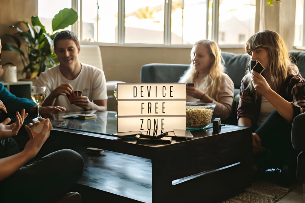 Device Free Zone for Digital detox